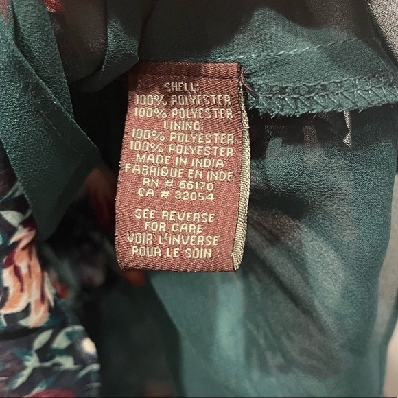 Ranna Gill Posie Embroidered floral Wrap Tie Waist Blouse - Picture 10 of 12